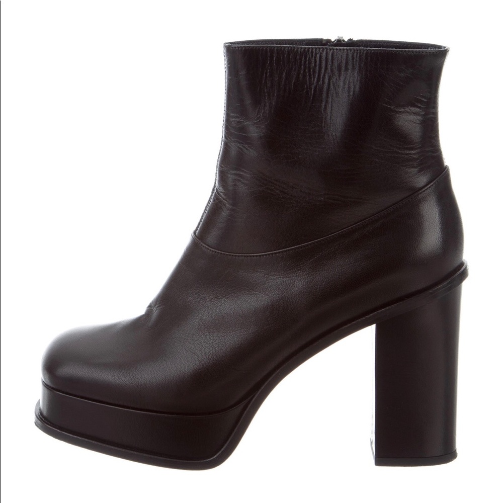 Céline Phoebe Philo era platform boots